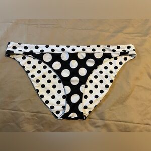 LaBlanca NWT reversible polka dot bikini bottom size 16